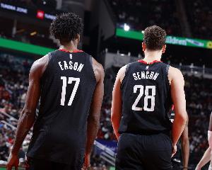伊森与火箭续约5年,价值8150万!申京与小贾巴里转发祝福