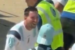 阿根廷安检趣事:罗梅罗打火机被收,梅西大笑不已